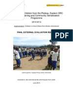 External Evaluation - Teacher Training, DR Congo