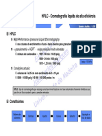 HPLC fatores importantes