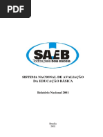 2001 Relatorio Nacional Saeb