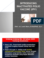 Introducing IPV (Dr. Looni, Sp.a)