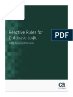 Reactive Rules For Database Logic