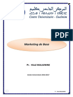 Cours Complet de Marketing de Base S3 PR Hind Malainine