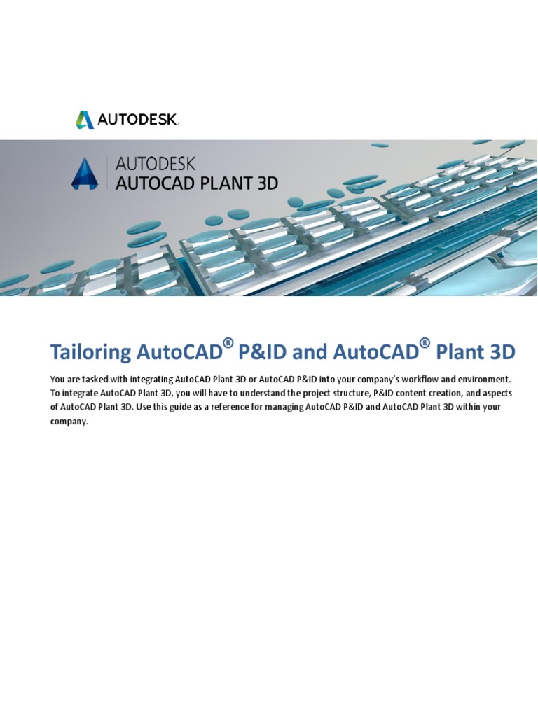Tailoring AutoCAD PnID and Plant 3D PDF | PDF | Microsoft Sql Server ...