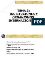 Organismos Internacionales - PPT 1