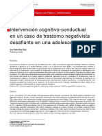 Caso de Negativista Desafiante