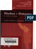 Ditadura e Democracia Na América Latina - Quadrat, Samantha Viz (Orgs.)