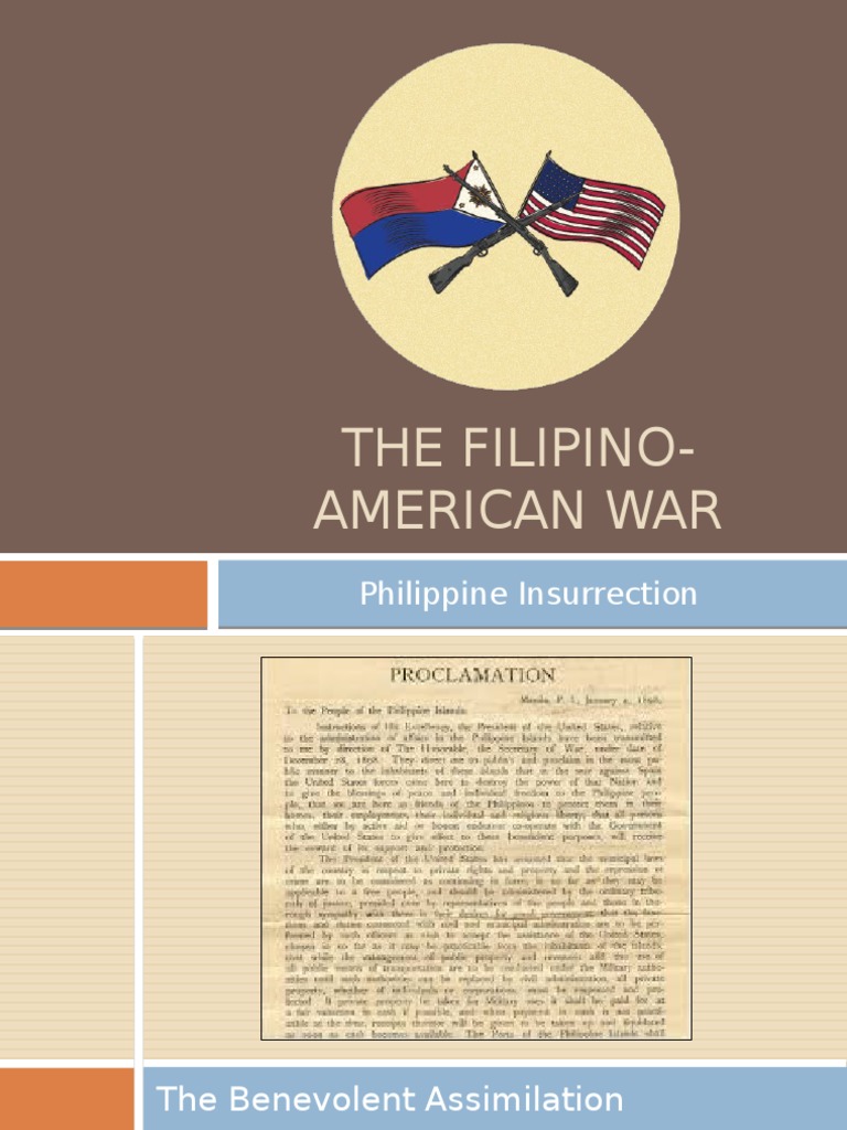 Filipino-American War Overview | PDF | Philippines | Spanish East Indies
