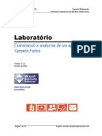 Laboratório Examinando A Anatomia de Um Aplicativo Xamarin - Forms