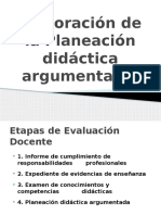 Planeaci n Argumentada