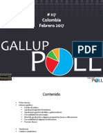 GALLUP POLL - Colombia - Febrero 2017