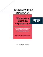 Razones Para La Esperanza - Jose Luis Martin Descalzo