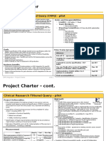 Project Charter - CRFQ Pilot