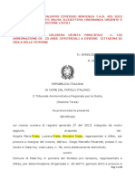 2015 16 Gennaio Palermo Cimitero Sentenza t.a.r. 455 2015 Grave Carenze Posti Salma Illegittima Ordinanza Urgente e Contigibile Requisizione Loculi