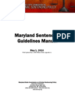 MD Sentencing Guidelines
