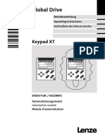 Lenze Keypad EMZ9371BC XT PDF