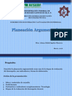 Planeación Argumentada