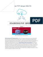 Ebook Kolaborasi PHP Dengan MikroTik