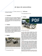 Lista de Tipos de Motocicletas PDF