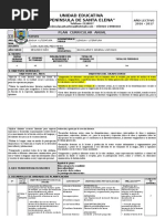 PLAN ANUAL DE LENGUA Y LITERATURA 2°BTU 2016-2017