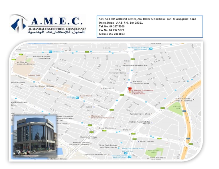 AMEC Locations in Dubai | PDF