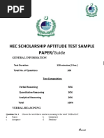 HAT Guide for HEC Indigenous Scholarship