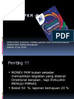Persamaan Persepsi Monev PKM 2016 E