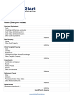 36 - Net Worth Worksheet