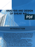 Analysis And Design Of Shear Wall Ppt Earthquakes Strength Of Materials