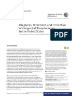 Diagnostico, Tratamiento y Prevención de La Toxoplasmosis Congénita en USA