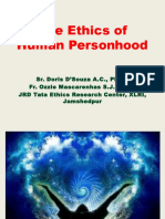 Ethics of Human Personhood 2016