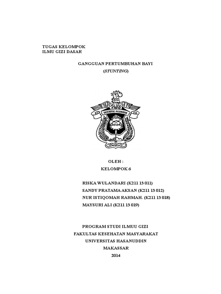 Makalah Stunting