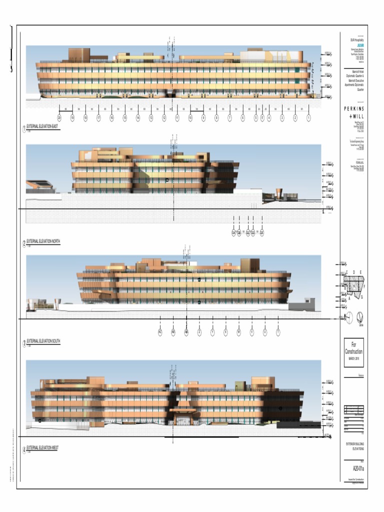 A20-01a - Exterior Building Elevations | PDF