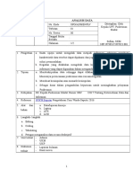 Sop Analisis Data Ok