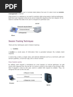 Session Tracking Techniques