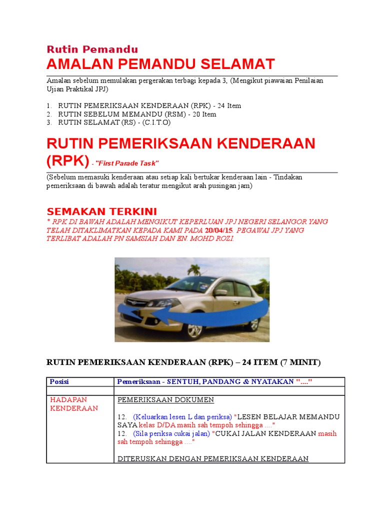 Rutin Pemandu