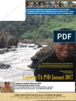 Monthly Individual Report - P3MD - Stephanus Mulyadi - TA PSD Kapuas Hulu-January 2017