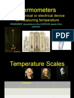 4 Types of Thermometers