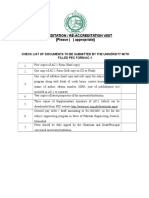 Questionnaire For Accreditation Re-Accreditation (PEC AC-1 Form)