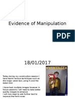 Evidence of Manipulation