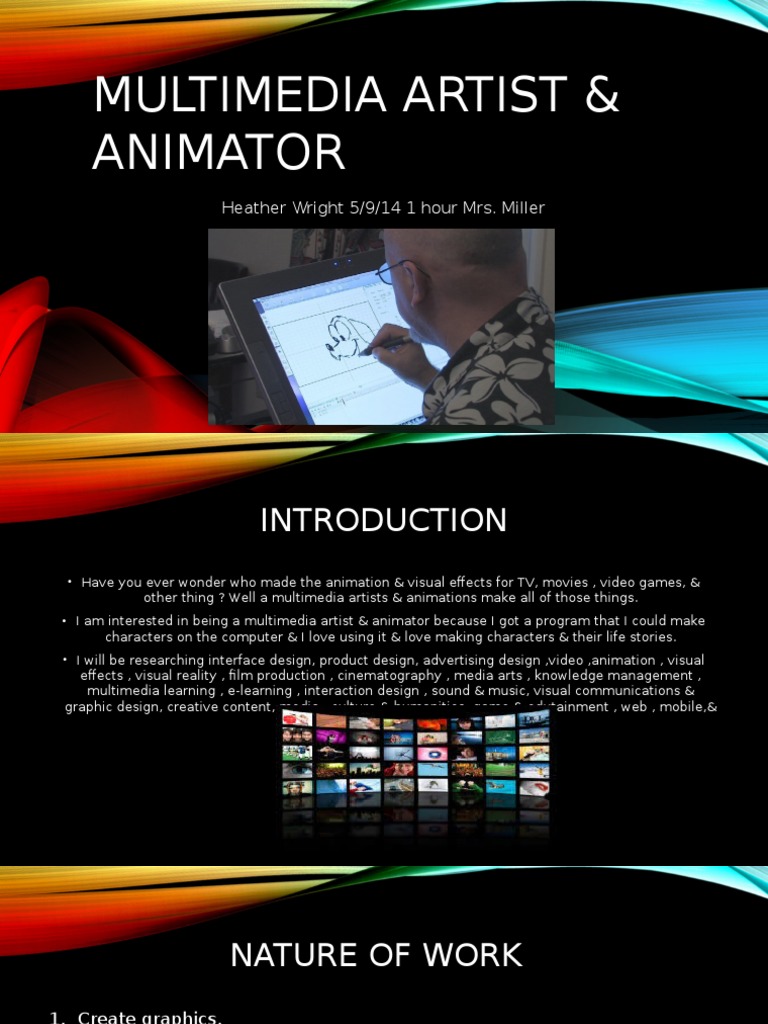 Multimedia Artist Animator PDF Multimedia Animation