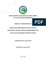 Final Tender Document - Telemetric Equipments