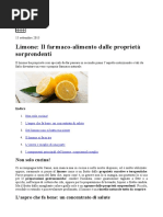 succo di limone
