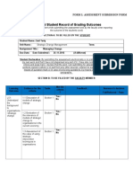 Form 1 For Strategic Change Management Assignment 1