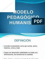 Modelo Pedagogico Humanista