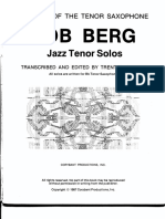 Bob Berg Jazz Tenor Solos Masters of The Tenor Saxophone by Trent Kynaston Img190 - Seite - 2