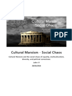 Cultural Marxism - Social Chaos PDF