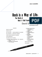 Rock Is A Way of Life