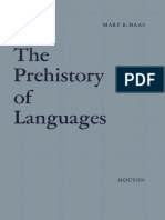 Haas - The Prehistory of Languages (1969)