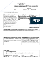 Zones Lesson Plan