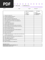Escala de Ansiedade Social LSAS-SR | PDF